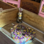 "Fortune and Bloom" - Wall Hanging Heart