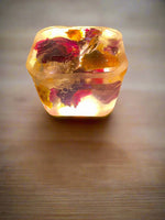 Rose Glow Resin Night Light