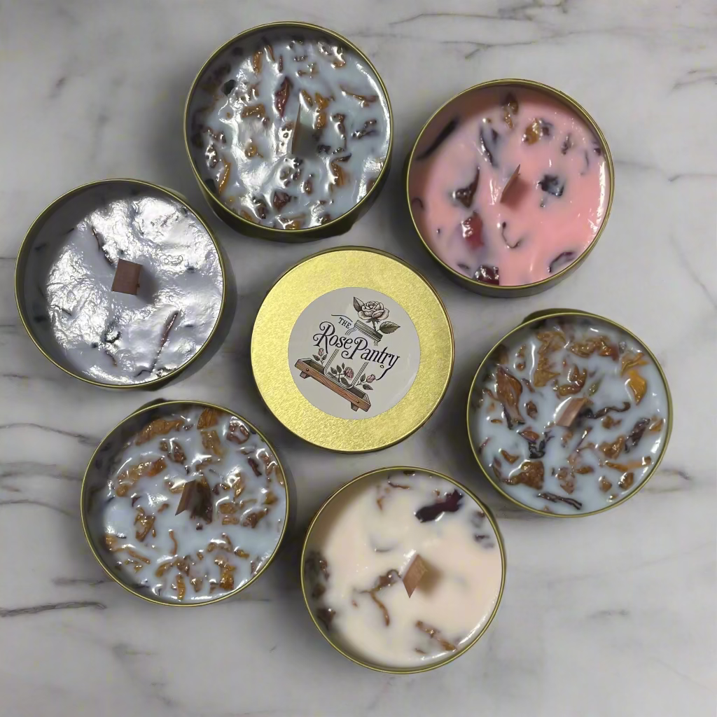 Rose Petal Soy Candle