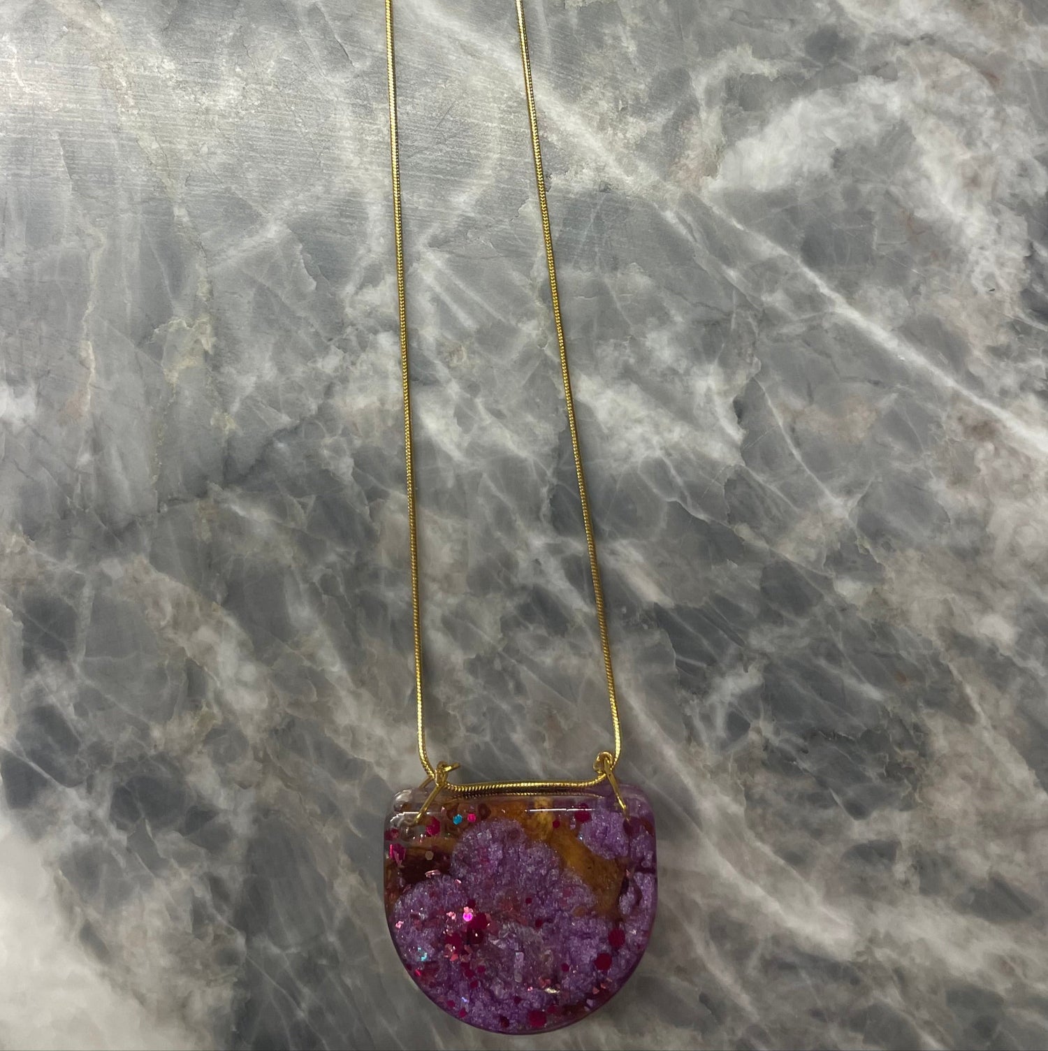 Half Bloom Necklace