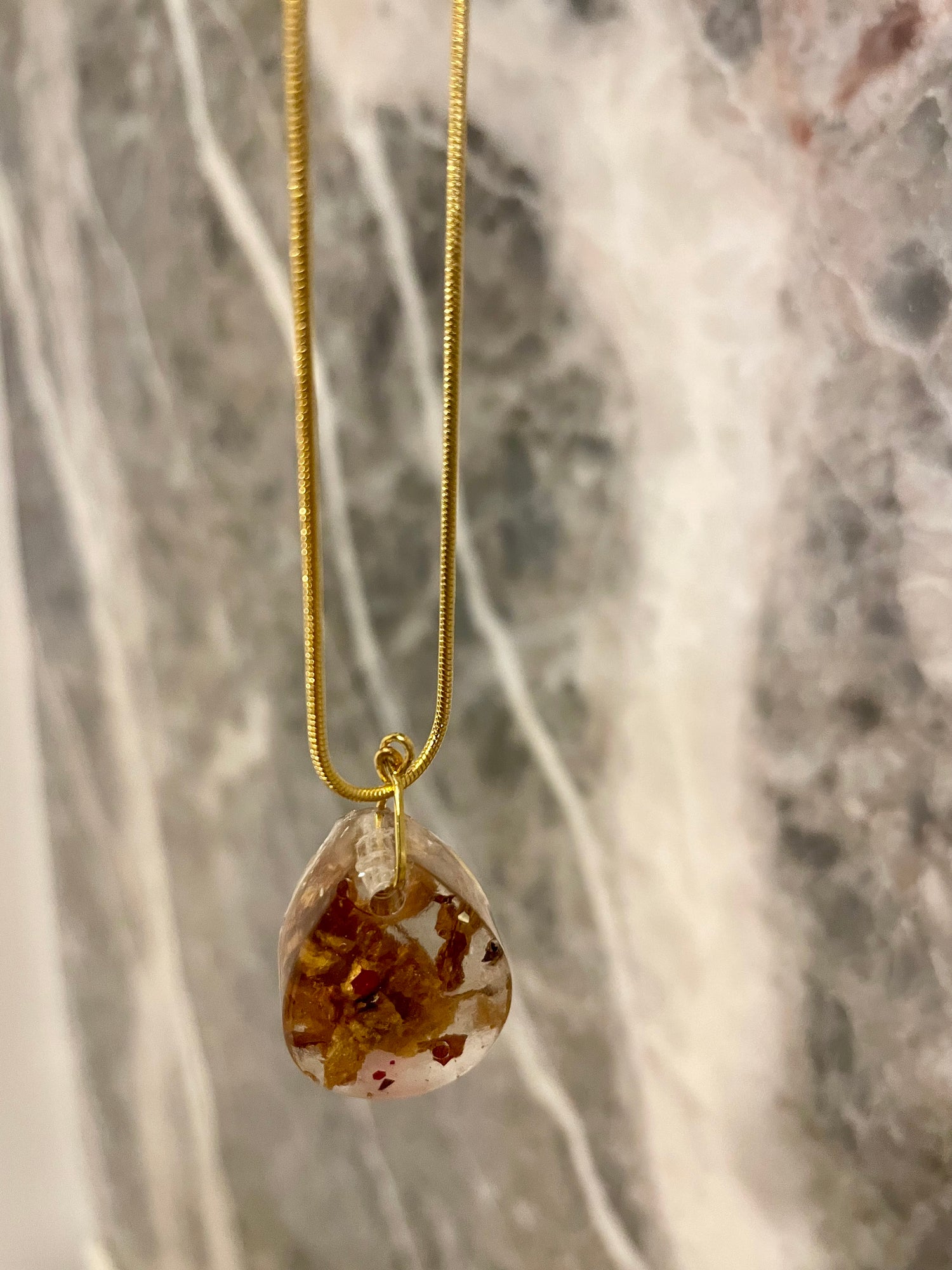 Teardrop Bloom Necklace
