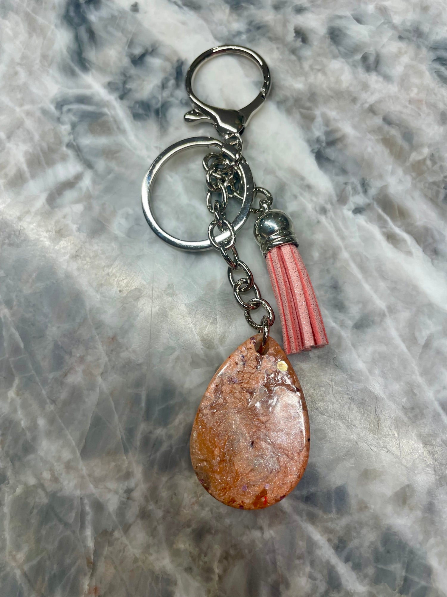 Glitter Garden Keychains