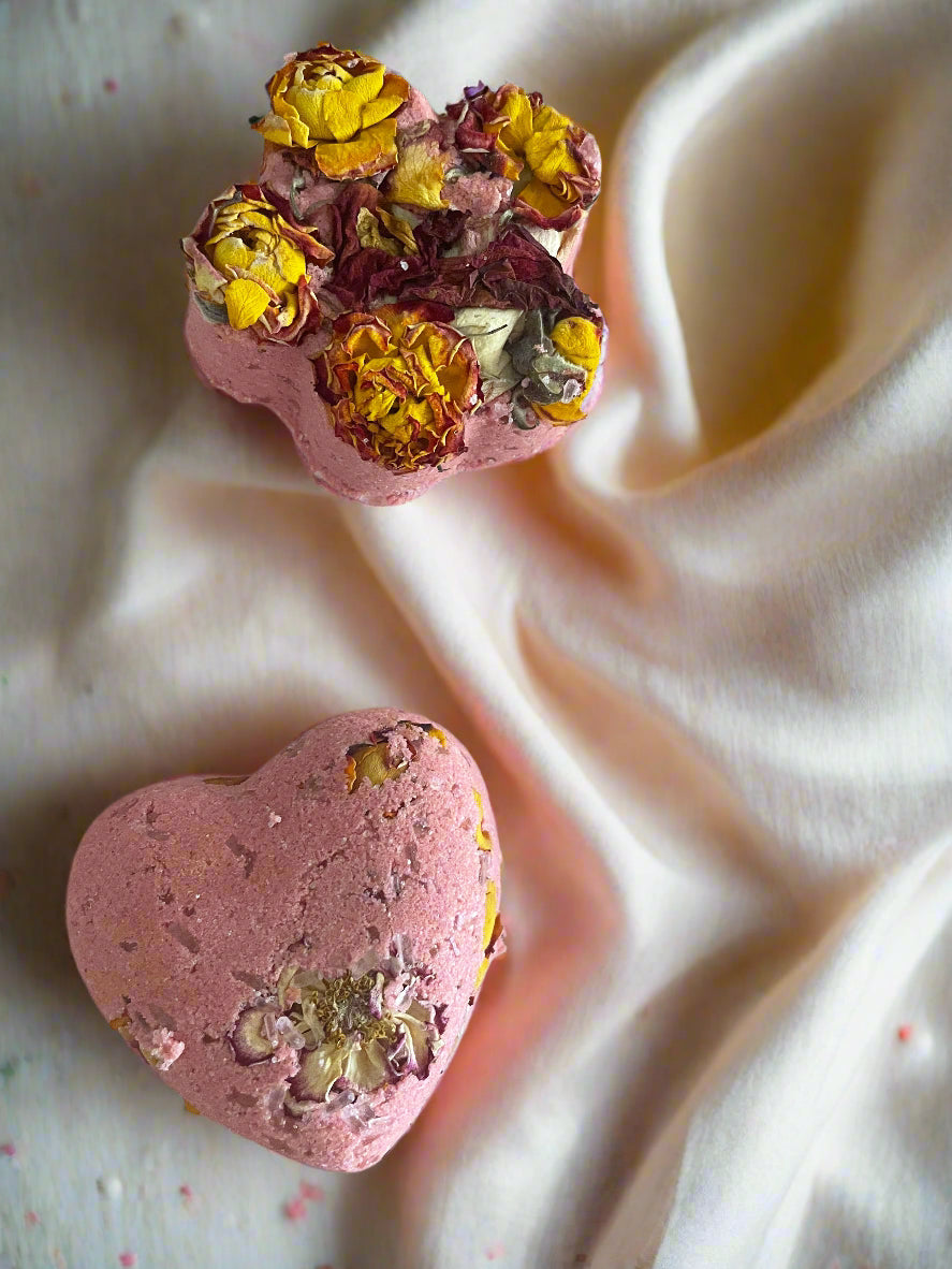 Rose Infused Bath Bombs