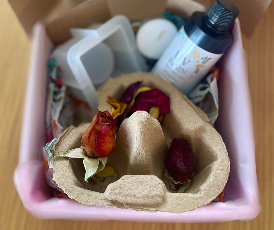Rose Pantry Craft Kit - Epoxy Tea Light