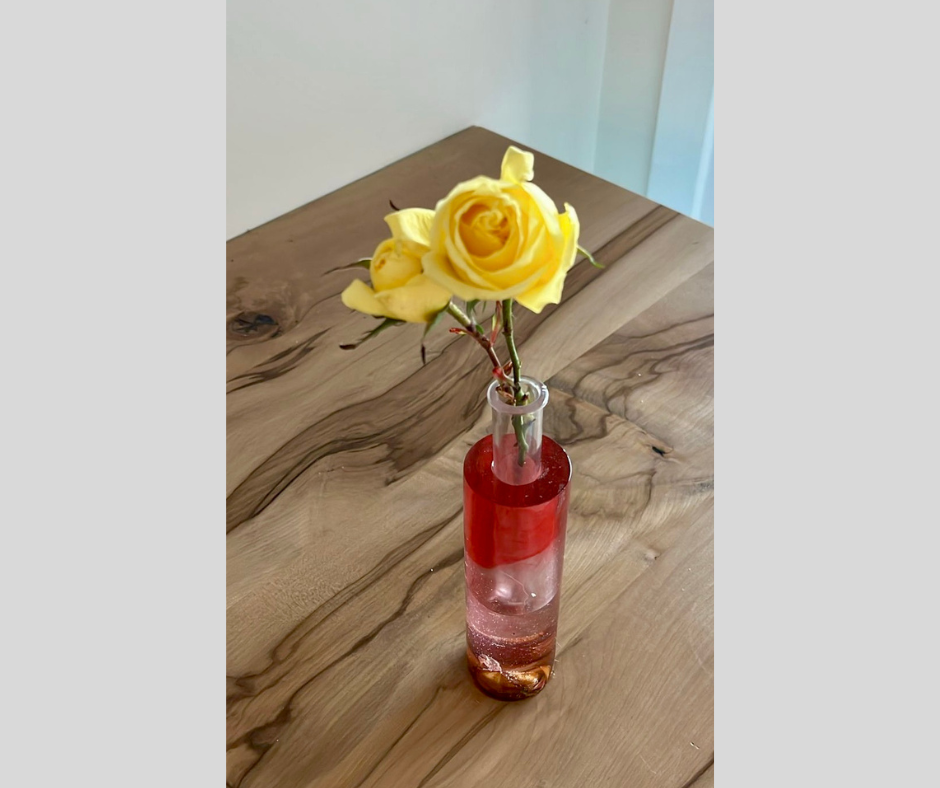 Rose Ember Vase